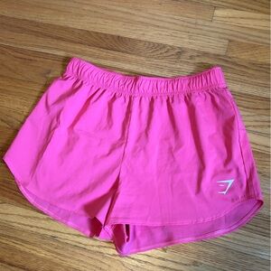 GYMSHARK Bright Pink Athletic Shorts